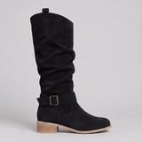 Sleek Knee High Boots for Women with a Full Side Zip