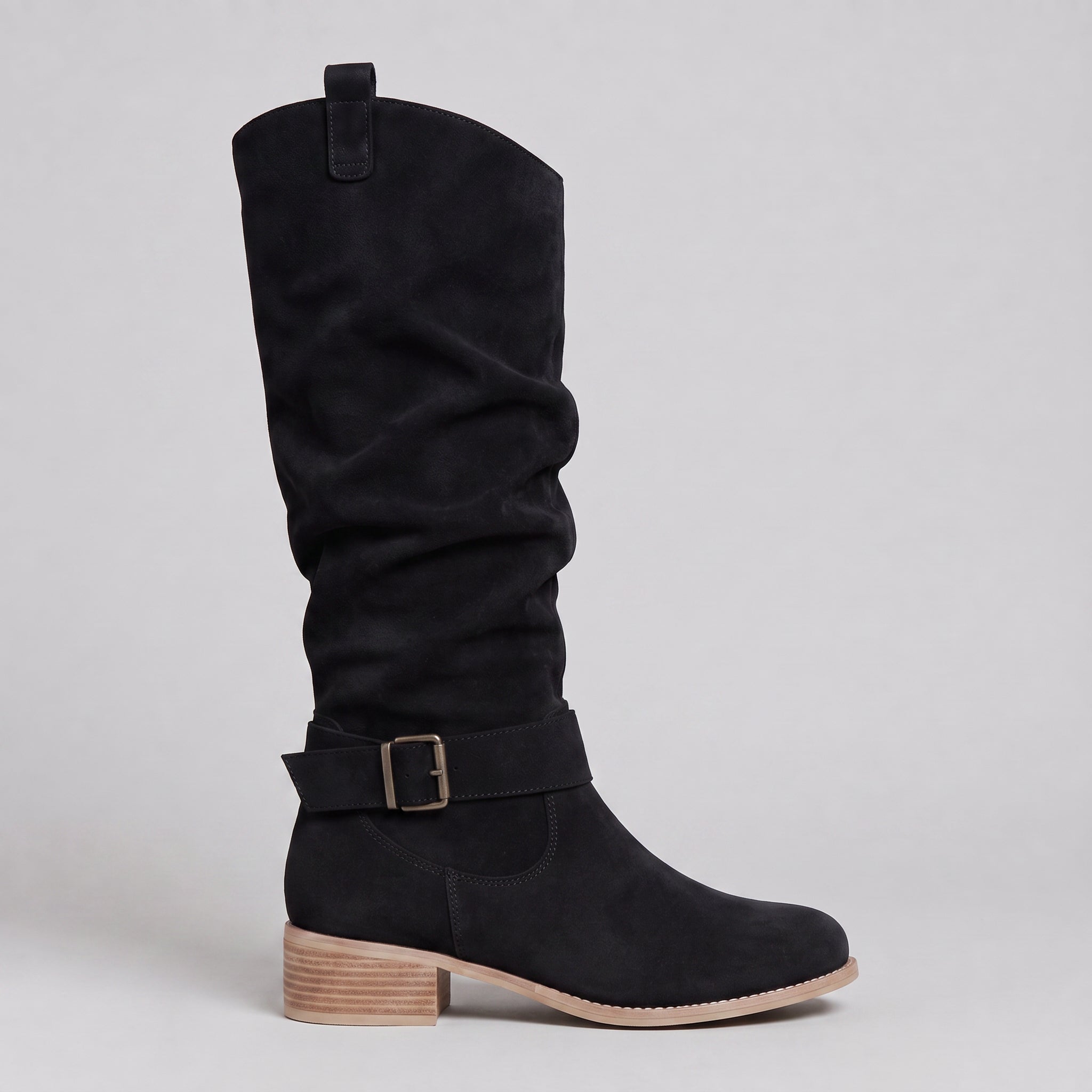 Sleek Knee High Boots for Women with a Full Side Zip