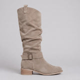 Sleek Knee High Boots for Women with a Full Side Zip