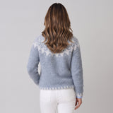 Timeless Women's Fair Isle Jumper with Nordic Pattern and Relaxed Fit