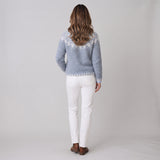 Timeless Women's Fair Isle Jumper with Nordic Pattern and Relaxed Fit