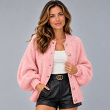 Effortless Women’s Oversized Cardigan with Button Front