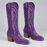 Refined Women's Cowboy Boots Featuring a Sleek Tall Western Design