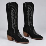 Refined Women's Cowboy Boots Featuring a Sleek Tall Western Design