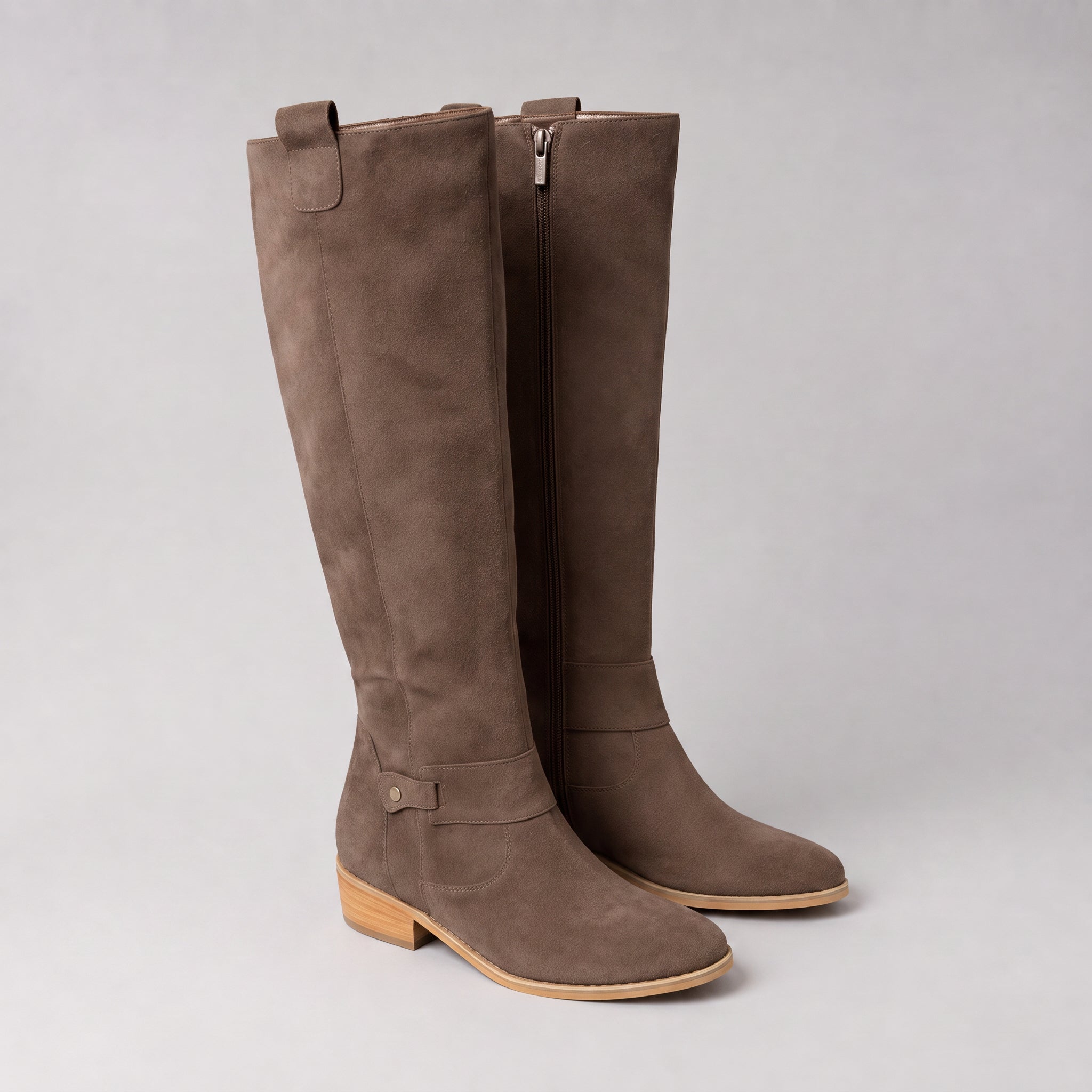 Women's knee high boots with a low block heel by Ivy & Co, image 2 of 4