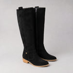 Women's knee high boots with a low block heel by Ivy & Co, image 3 of 4