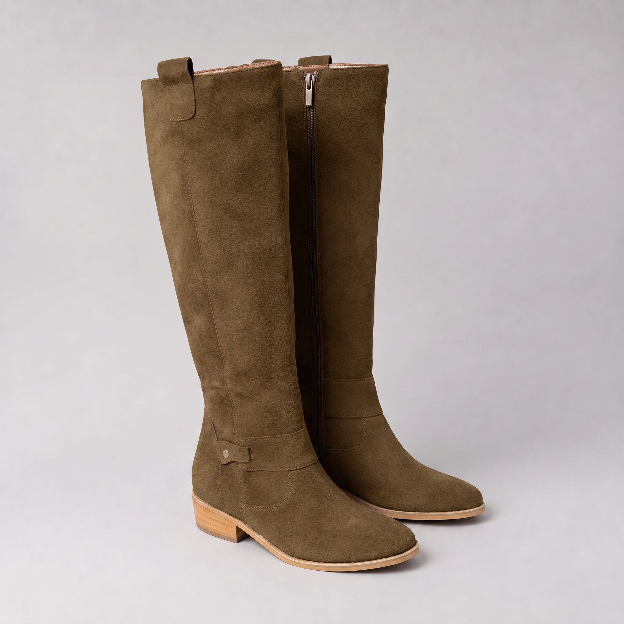Women's knee high boots with a low block heel by Ivy & Co, image 4 of 4