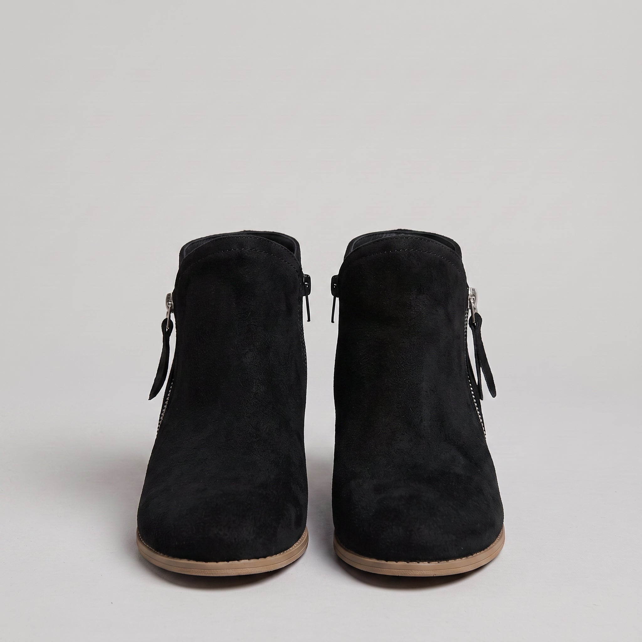 Women's textured ankle boots with a side zip by Ivy & Co, image 2 of 6