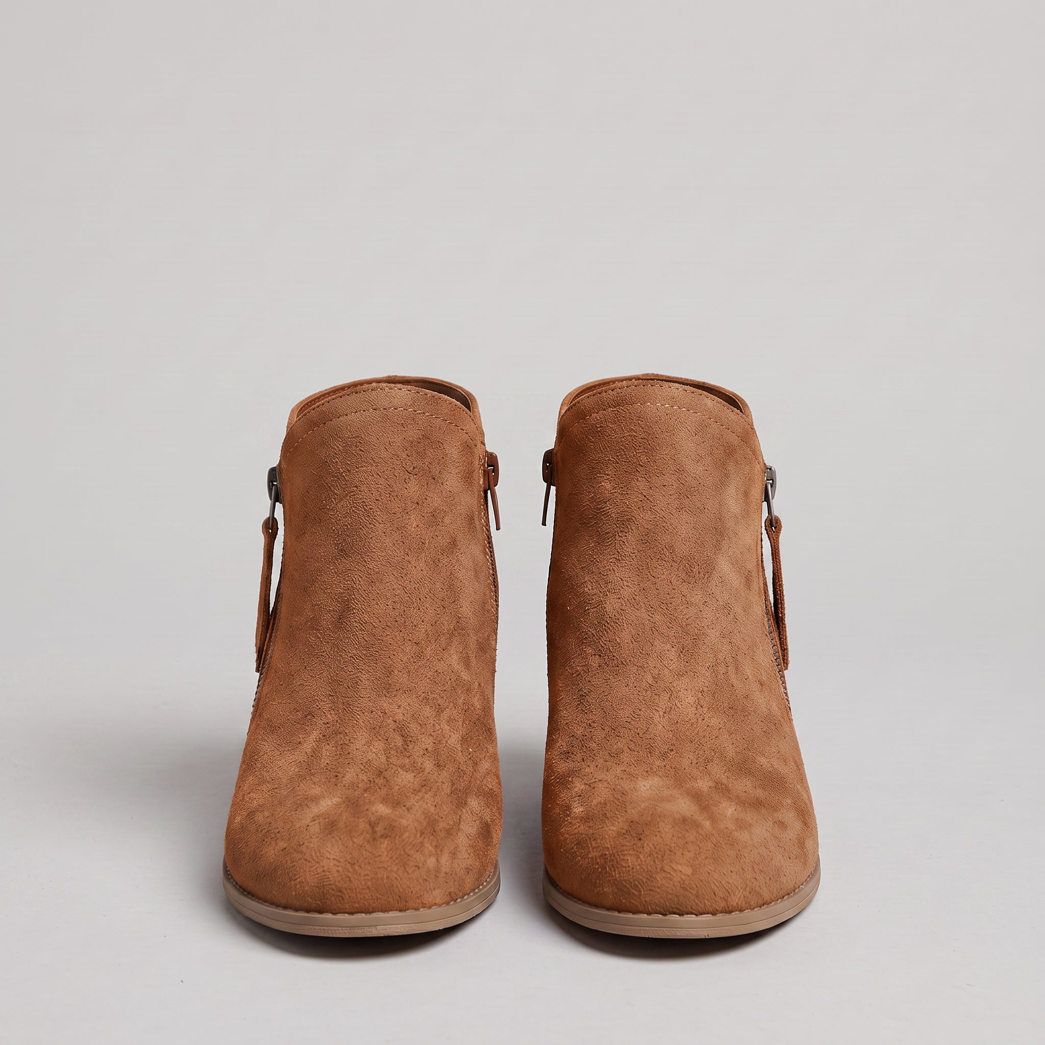 Women's textured ankle boots with a side zip by Ivy & Co, image 5 of 6