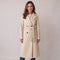 Women's belted coat in a full-length cut by Ivy & Co, image 5 of 5