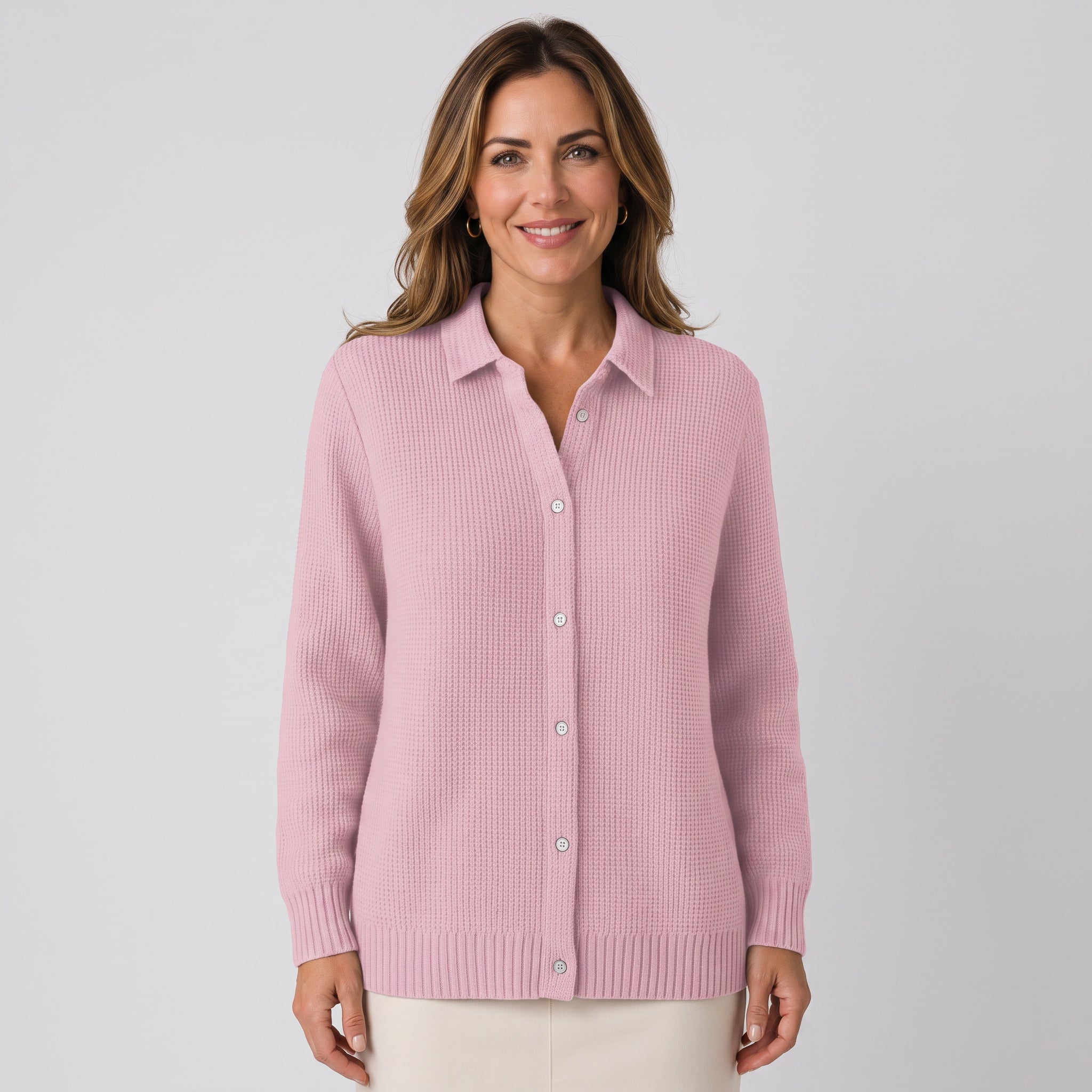 Women's button-through cardigan by Ivy & Co, image 1 of 4