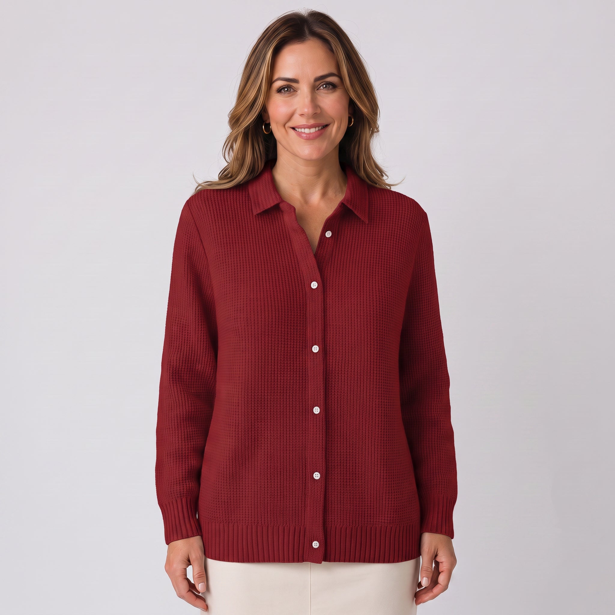 Women's button-through cardigan by Ivy & Co, image 4 of 4