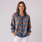 Women's checked cardigan in a relaxed cut by Ivy & Co, image 1 of 7