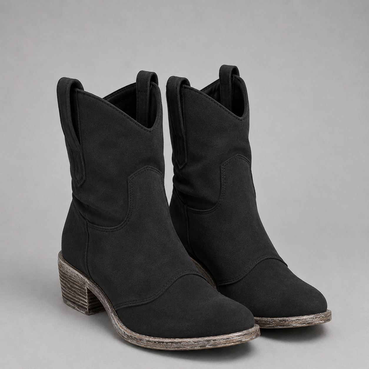 Women's cowboy boots with a block heel by Ivy & Co, image 3 of 5