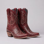 Women's mid calf cowboy boots with embroidery by Ivy & Co, image 3 of 3