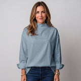 Women's high-neck jumper with long sleeves by Ivy & Co, image 2 of 3