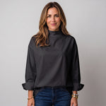 Women's high-neck jumper with long sleeves by Ivy & Co, image 3 of 3