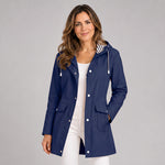Women's hooded jacket with a full-length zip by Ivy & Co, image 3 of 6