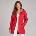 Women's hooded jacket with a full-length zip by Ivy & Co, image 5 of 6
