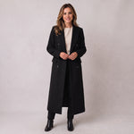 Women's coat with a notched lapel collar by Ivy & Co, image 2 of 6