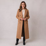 Women's coat with a notched lapel collar by Ivy & Co, image 3 of 6