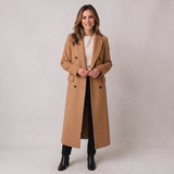 Women's coat with a notched lapel collar by Ivy & Co, image 3 of 6