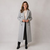 Women's coat with a notched lapel collar by Ivy & Co, image 5 of 6