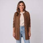 Women's long open-front cardigan by Ivy & Co, image 3 of 7