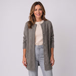 Women's long open-front cardigan by Ivy & Co, image 4 of 7