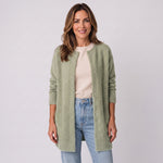 Women's long open-front cardigan by Ivy & Co, image 6 of 7