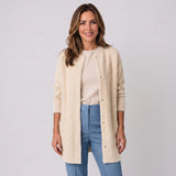 Women's long open-front cardigan by Ivy & Co, image 7 of 7