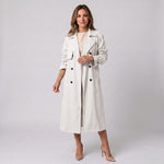 Women's long trench coat by Ivy & Co, image 5 of 6