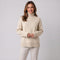 Women's roll-neck jumper in a relaxed fit by Ivy & Co, image 1 of 3