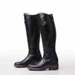 Women's knee high riding boots with a buckle strap by Ivy & Co, image 11 of 11