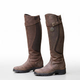 Women's knee high riding boots with a buckle strap by Ivy & Co, image 7 of 11
