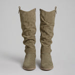 Women's knee high boots with a full side zip by Ivy & Co, image 3 of 4