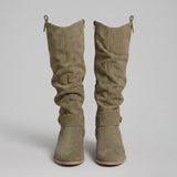 Women's knee high boots with a full side zip by Ivy & Co, image 3 of 4