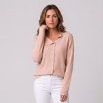 Women's V-neck button-down cardigan by Ivy & Co, image 4 of 4