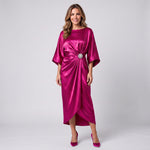 Women's wide-sleeve maxi dress by Ivy & Co, image 2 of 7