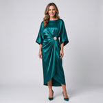 Women's wide-sleeve maxi dress by Ivy & Co, image 5 of 7