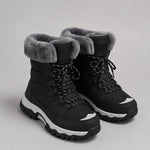 Women's lace-up winter boots with a faux fur trim by Ivy & Co, image 3 of 3